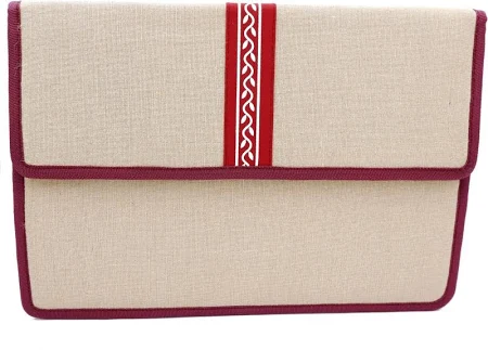 Jute Document Bag F/S